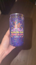 Snow globe cup bible verse
