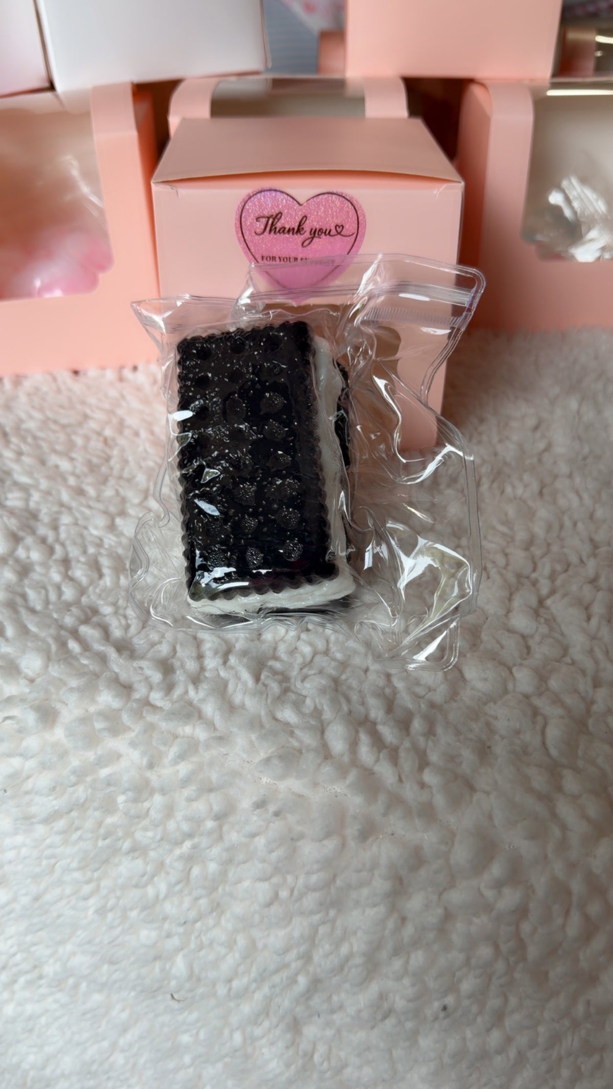 Ice cream sandwich squishie