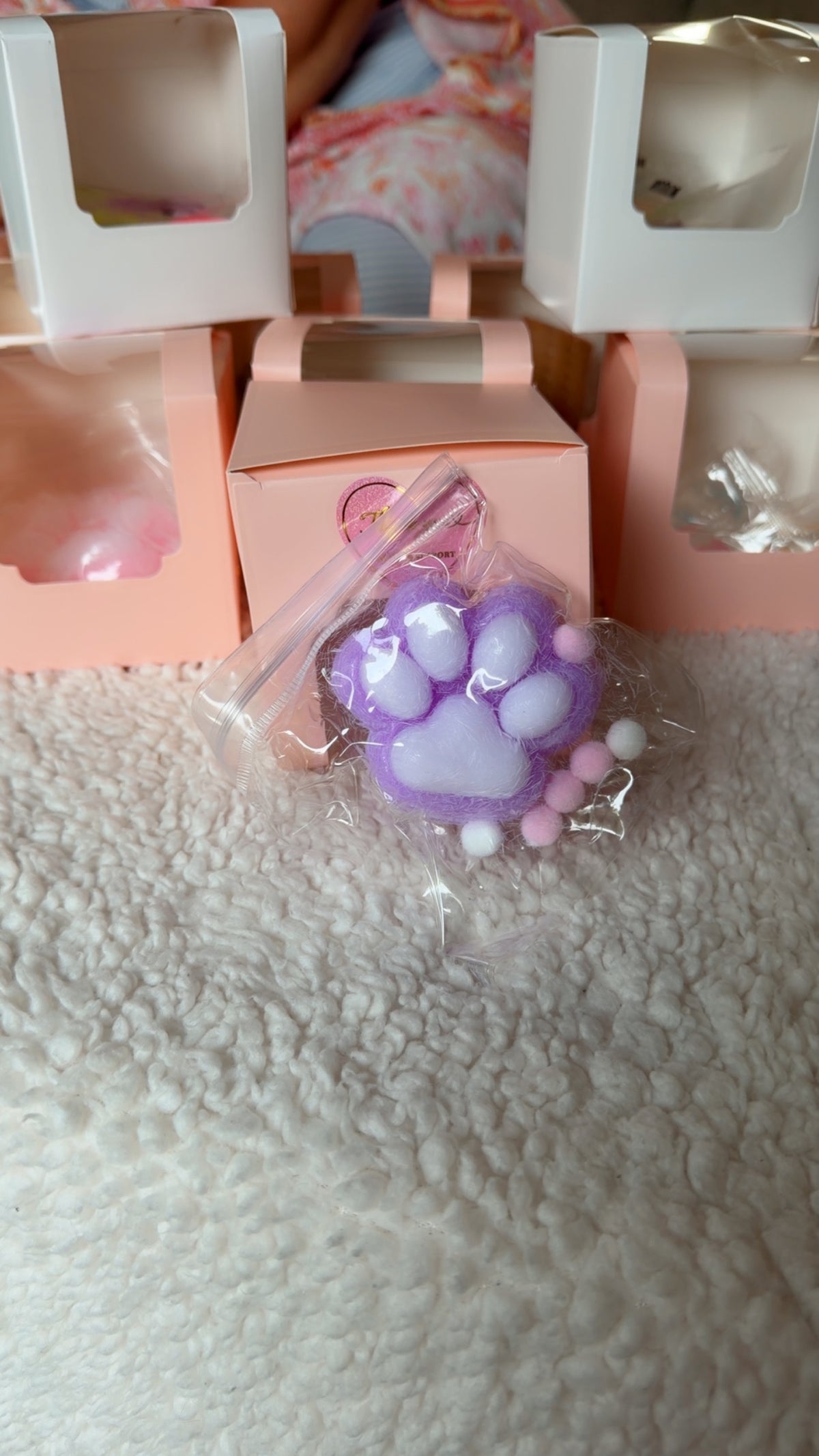 Dog paw squishie