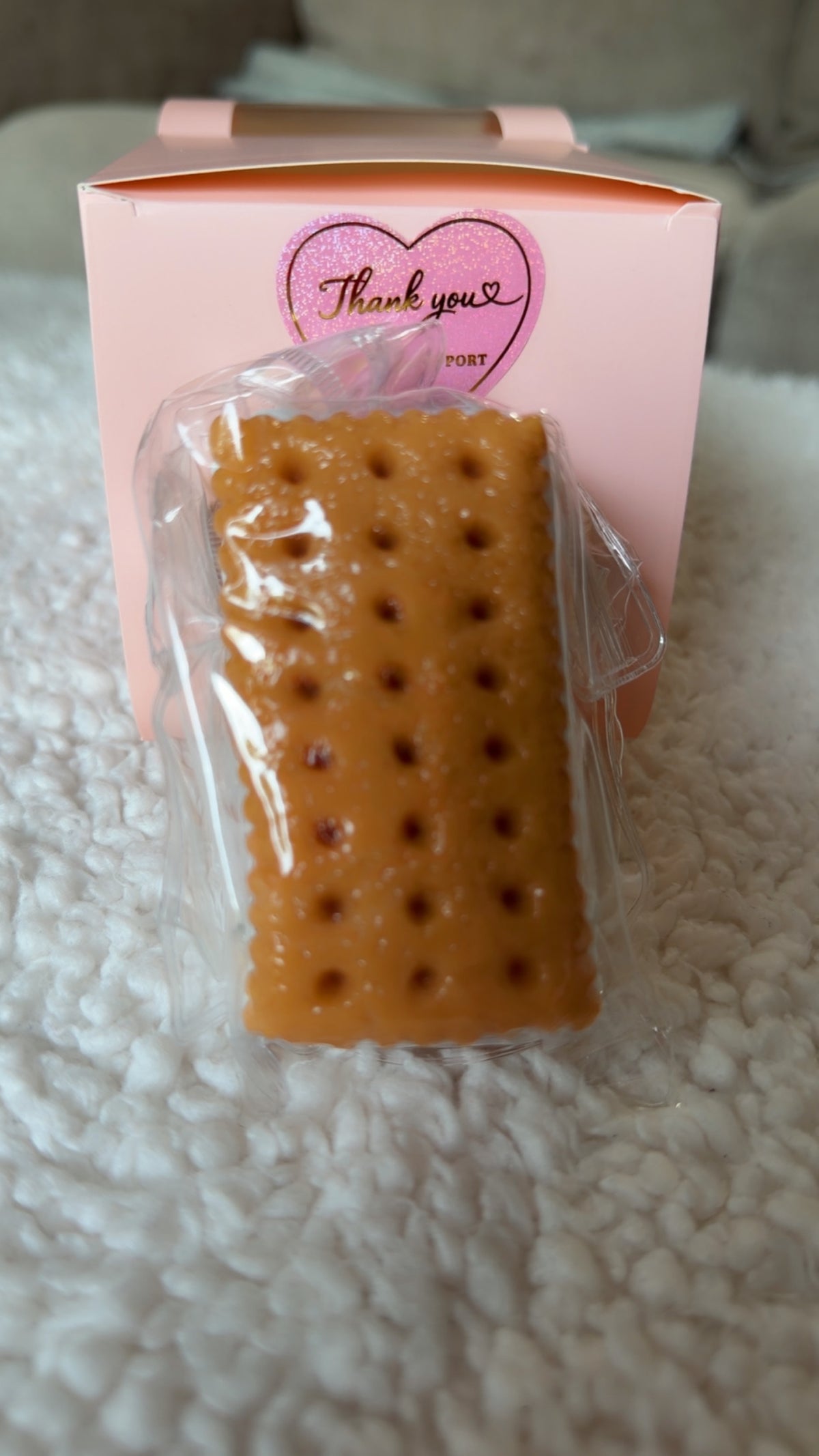 Ice cream sandwich squishie