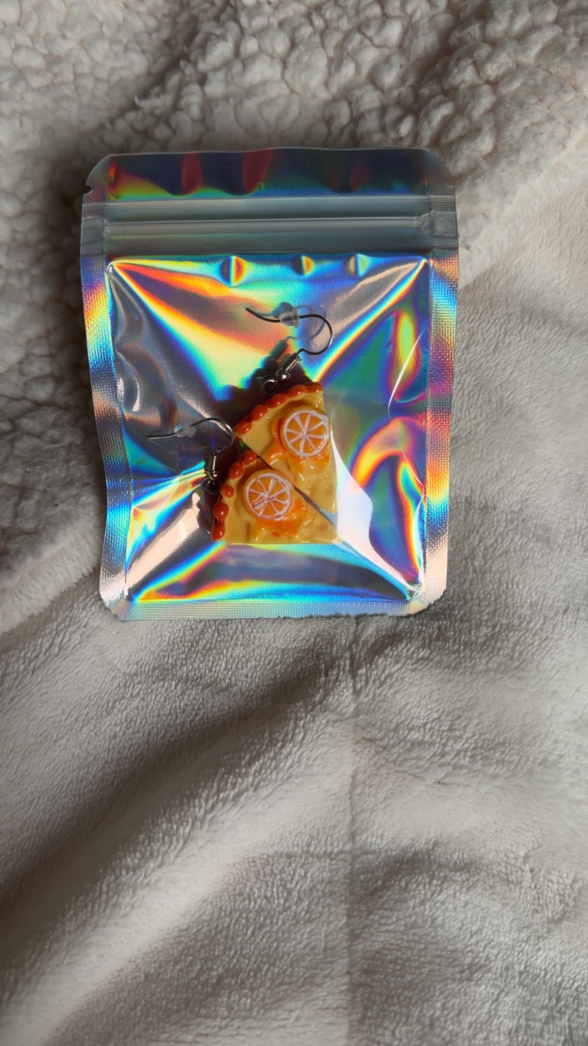Pie earrings