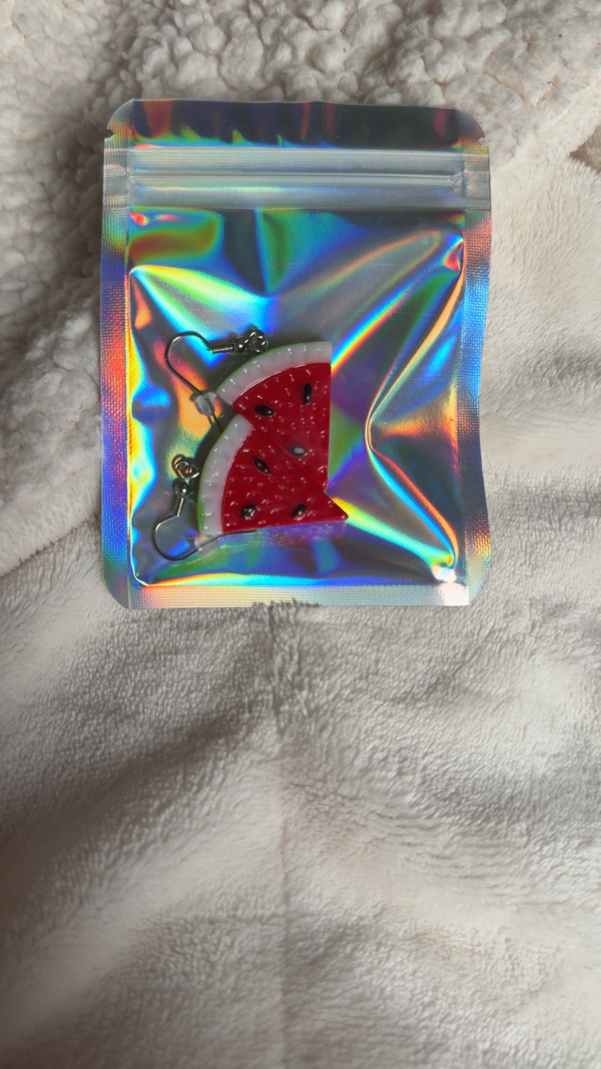 Watermelon earrings