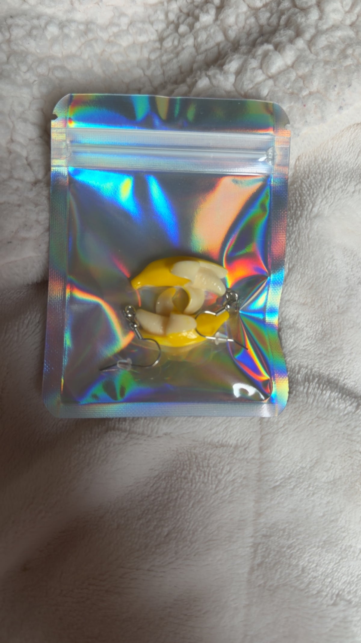 Banana earrings