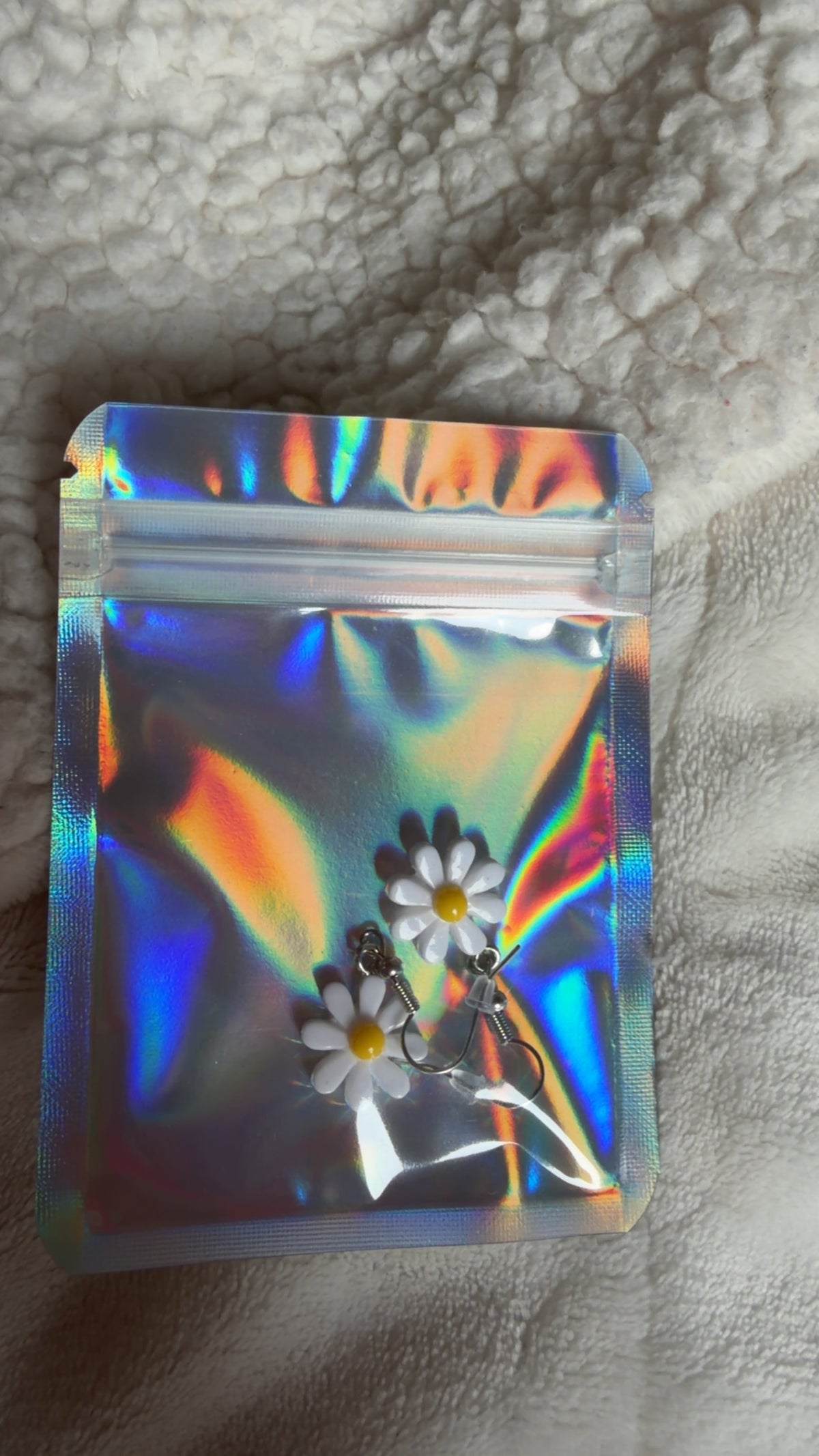 Flower earrings