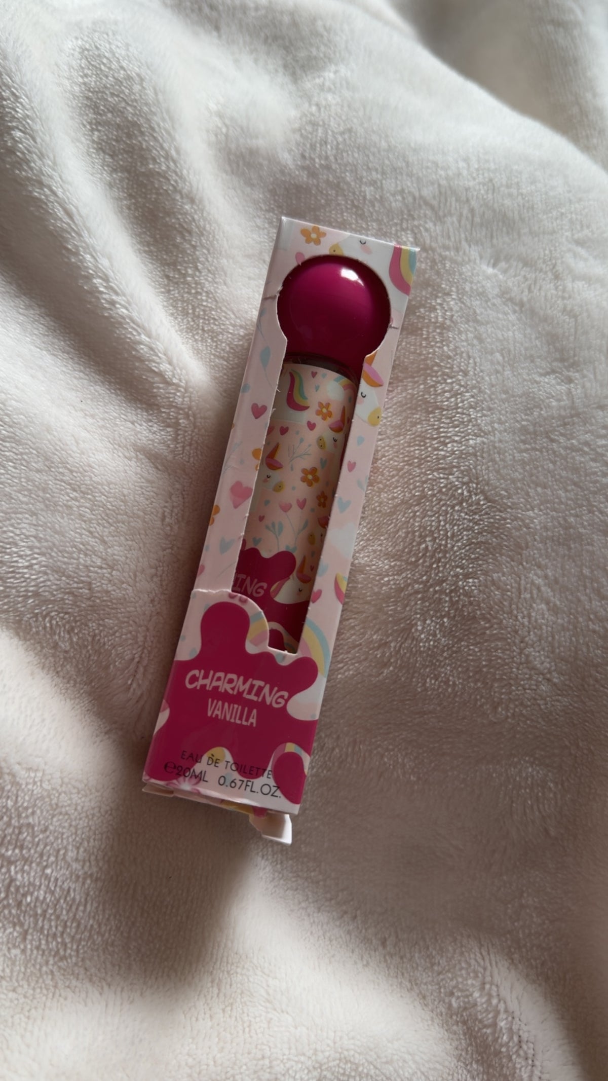 Charming vanilla woman perfume