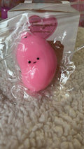 Pink banana squishie